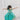 Genie Princess Dress – Jasmine-Inspired Teal & Gold Birthday Party Costume