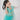 Genie Princess Dress – Jasmine-Inspired Teal & Gold Birthday Party Costume