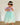 Mermaid Princess Dress – Ariel-Inspired Seafoam Tulle Birthday Gown for Girls