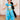 Girls Princess Jasmine Costume Set – Satin & Organza Aladdin Inspired Outfit with Accessories – Halloween – Royal Blue Genie Costume
