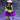 Girls Witch Costume Tutu Set – Toddler & Kids Halloween Outfit with Witch Hat and Broom – Purple Green Witch Dress