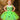Pebbles Flintstone Tutu Dress Costume: Lime Green Outfit with Bone Clip