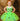 Pebbles Flintstone Tutu Dress Costume: Lime Green Outfit with Bone Clip