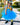 Minion Tutu Dress Costume: Goggles & Yellow Hair Bows