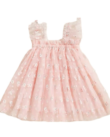 Pink Easter Bunny Tulle Dress