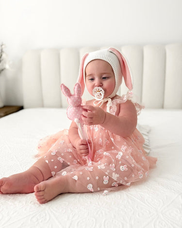 Pink Easter Bunny Tulle Dress