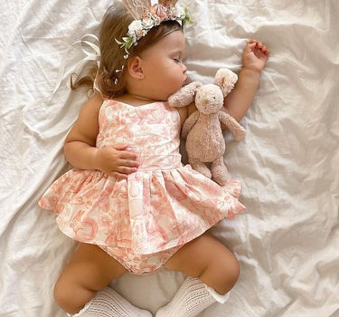 Enchanting Easter Bunny Romper Set