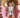 Easter Gingham Pink/Blue/Yellow Romper