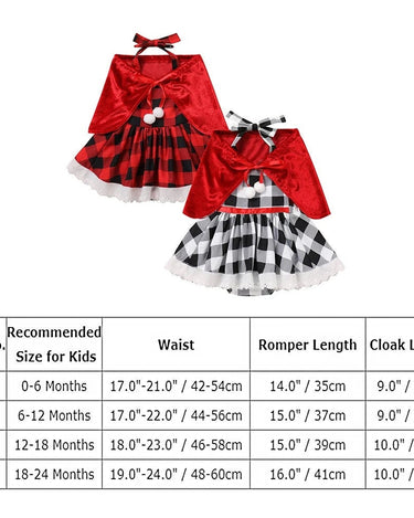 Cindy Lou Inspired Baby Romper 0-2T