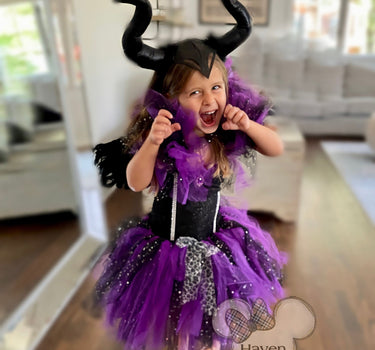 Maleficent Dress Set