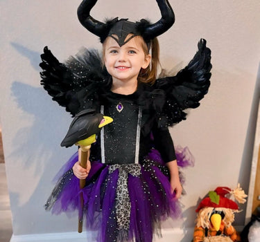 Maleficent Dress Set