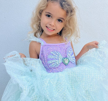 Mermaid Luxe Princess Birthday Party Dress