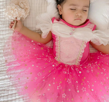 Aurora Pink Princess Birthday Tutu Dress