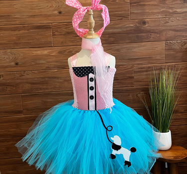 50’s Poodle Skirt Tutu Costume