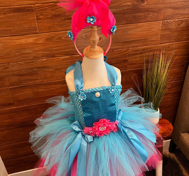 Poppy Trolls Tutu Costume