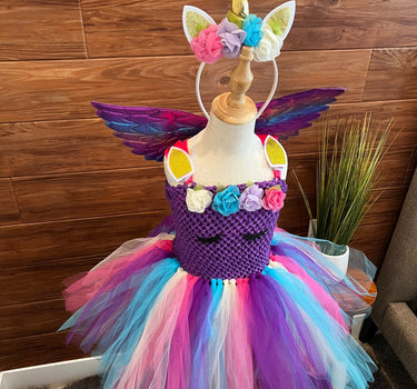 Purple Unicorn Tutu Costume