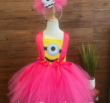 Pink Minion Tutu Costume