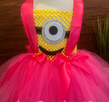 Pink Minion Tutu Costume