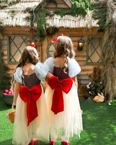 Enchanted Forest Princess Dress – Fairytale-Inspired Gown for Kids