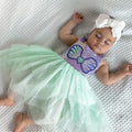 Mini Baby Mermaid Luxe Princess Birthday Party Dress