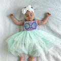 Mini Baby Mermaid Luxe Princess Birthday Party Dress