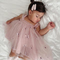 Butterfly Baby Dress for First Birthday/Cake Smash - Handcrafted Delight for Your Little Angel
