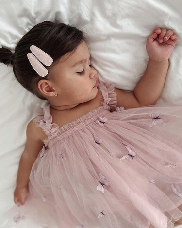 Butterfly Baby Dress for First Birthday/Cake Smash - Handcrafted Delight for Your Little Angel