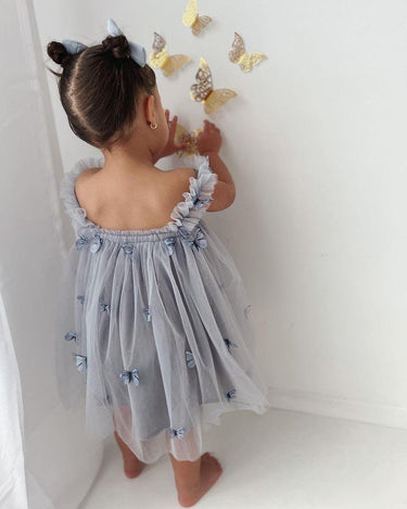 Butterfly Baby Dress for First Birthday/Cake Smash - Handcrafted Delight for Your Little Angel
