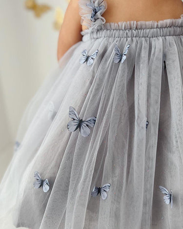 Butterfly Baby Dress for First Birthday/Cake Smash - Handcrafted Delight for Your Little Angel