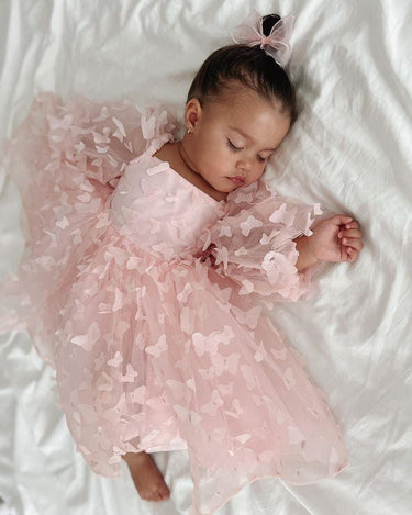 Pink Butterfly Birthday Dress- BEST SELLING