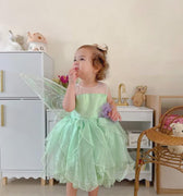 Tinker Fairy Princess Dress & Matching Wings Set
