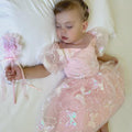 Luxe Sequin Butterfly Dress – Pink Tulle Birthday & Party Outfit