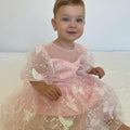 Luxe Sequin Butterfly Dress – Pink Tulle Birthday & Party Outfit
