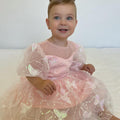 Luxe Sequin Butterfly Dress – Pink Tulle Birthday & Party Outfit