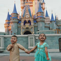 Genie Princess Dress – Jasmine-Inspired Teal & Gold Birthday Party Costume