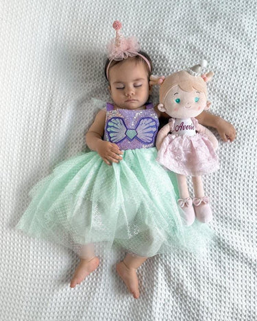 Mini Baby Mermaid Luxe Princess Birthday Party Dress