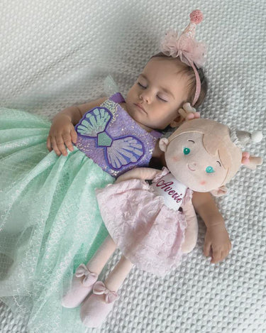 Mini Baby Mermaid Luxe Princess Birthday Party Dress