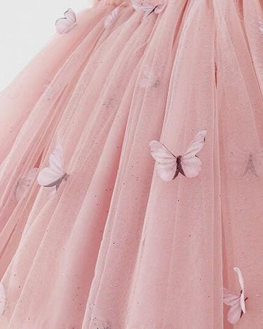 Butterfly Baby Dress for First Birthday/Cake Smash - Handcrafted Delight for Your Little Angel