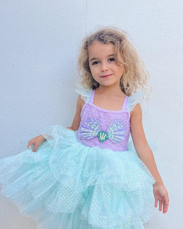 Mermaid Luxe Princess Birthday Party Dress