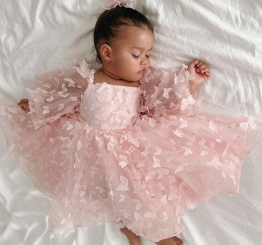 Pink Butterfly Birthday Dress- BEST SELLING