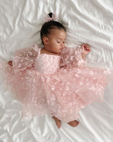 Pink Butterfly Birthday Dress- BEST SELLING