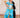 Girls Princess Jasmine Costume Set – Satin & Organza Aladdin Inspired Outfit with Accessories – Halloween – Royal Blue Genie Costume