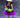 Girls Witch Costume Tutu Set – Toddler & Kids Halloween Outfit with Witch Hat and Broom – Purple Green Witch Dress