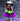 Girls Witch Costume Tutu Set – Toddler & Kids Halloween Outfit with Witch Hat and Broom – Purple Green Witch Dress