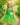 Tinker Bell Green Fairy Tutu Dress for Girls – Wings, Wand & Headband Included | Toddler Birthday Halloween Costume Set