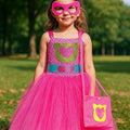 Super Kitties Tutu Costume Set Girls – Ginny Sparks Buddy Bitsy Dress with Ears, Mask & Purse