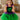 Frankenstein Girl Halloween Costume – Green Tutu Dress with Headband Hat – Kids Spooky Monster Dress-Up