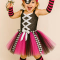 Pink Pirate Tutu Costume for Girls – Halloween Dress Up Set w/ PlaySword, Bandana, Eye Patch, Socks & Gloves