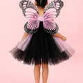 Butterfly Fairy Tutu Costume Set – Toddler Girl Dress with Wings, Wand & Headband