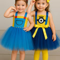 Agnes Inspired Tutu Dress & Headband – Despicable Me Costume for Girls